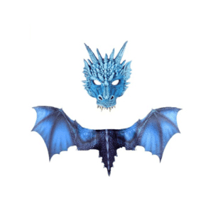 GXOK - Máscara de dragón de Navidad para Halloween