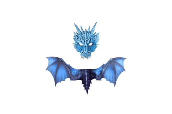 GXOK - Máscara de dragón de Navidad para Halloween