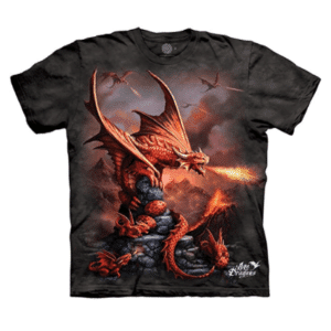 The Mountain Fire Dragon - Camiseta para hombre