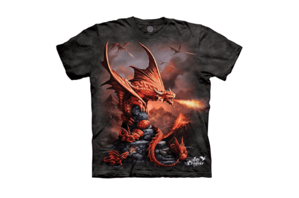 The Mountain Fire Dragon - Camiseta para hombre