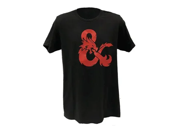 Bioworld Dungeons Dragons Camiseta Con Logotipo De Dragones