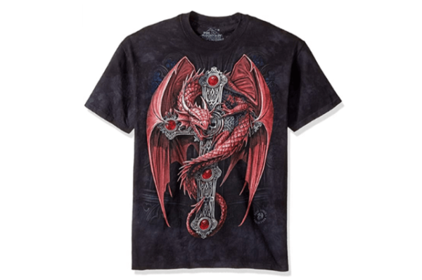 La Guardia Gótica de Montaña camiseta de dragón