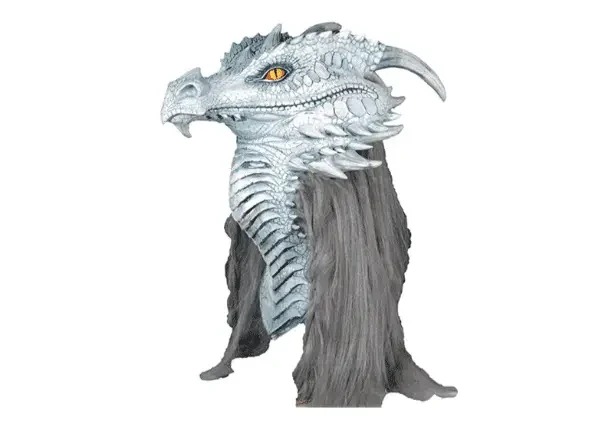 Morris Antiguo Dragón Máscara De Estreno