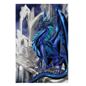 Nightfall Dragon Póster por Ruth Thompson 12 x 18 inch