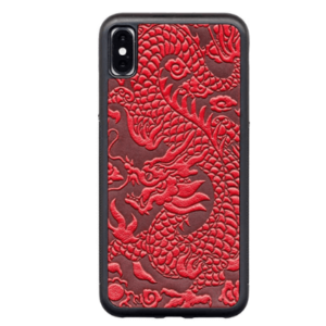 Oberon Design - Funda de piel para iPhone 11-11 PRO-11 PRO MAX- XR- X- XS & XS Maxde poliuretano term