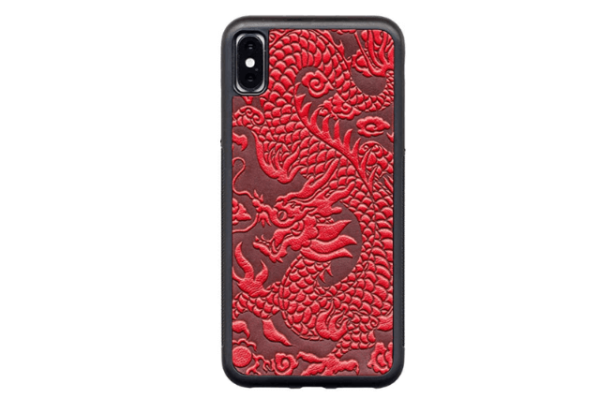 Oberon Design - Funda de piel para iPhone 11-11 PRO-11 PRO MAX- XR- X- XS & XS Maxde poliuretano term