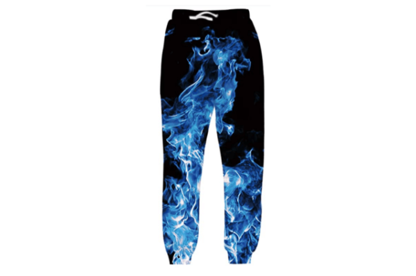 Pantalones deportivos casuales unisex con estampado 3D de dragones