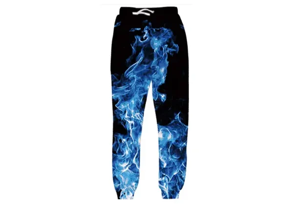 Pantalones Deportivos Casuales Unisex Con Estampado 3d De Dragones