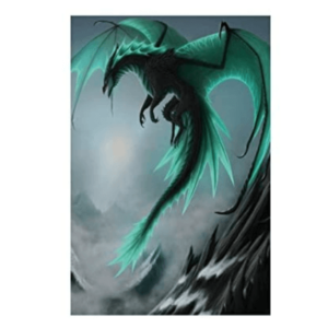 Personalizado papel de póster - volando dragón