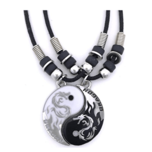 Tapp Collections™ Set de 2 colgantes Yin Yang dragón