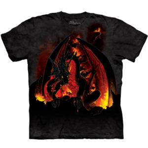 The Mountain Fireball Camiseta de dragones