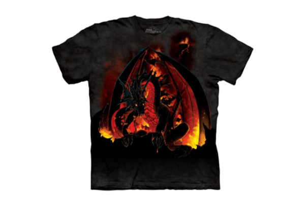 The Mountain Fireball Camiseta de dragones