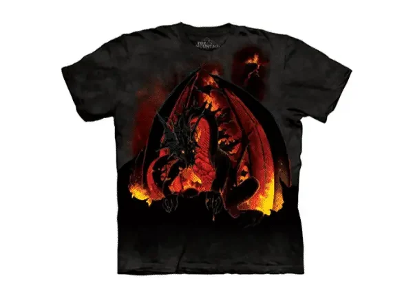 The Mountain Fireball Camiseta De Dragones