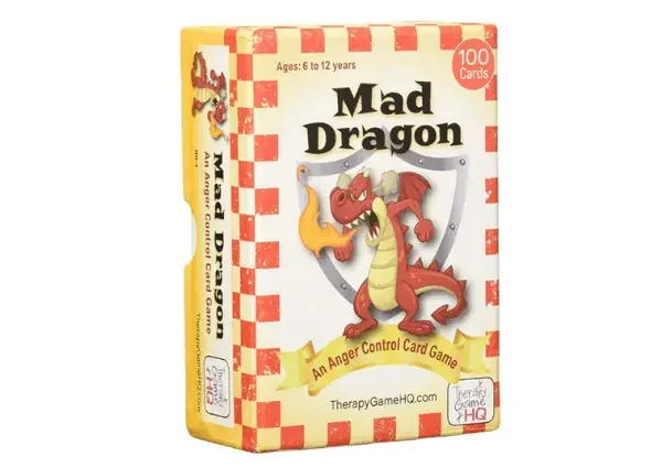 Una Tarjeta Del Juego Para Controlar La Ira Mad Dragon